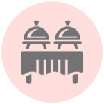 Catering icon for services